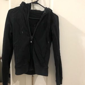 Lululemon Ladies Brand Full Zip Scuba Hoodie Sz 4
